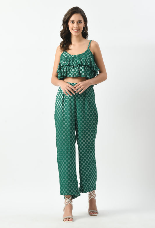 Enchanting Green Co-Ord Set