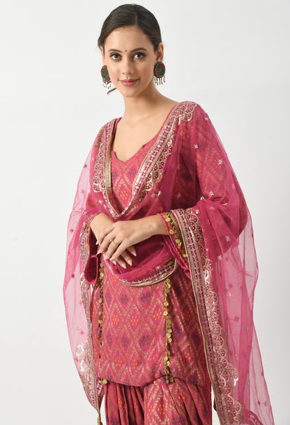 Pretty in Pink Punjabi Suit